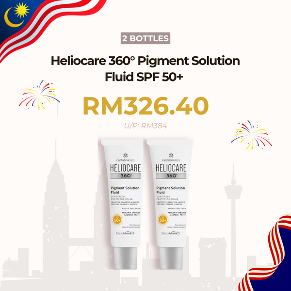 [PROMO] Heliocare 360° - Pigment Solution Fluid SPF 50+ (2 bottles)